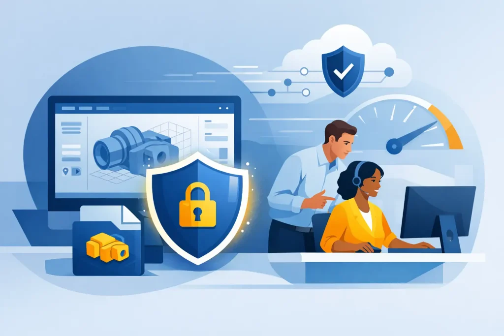 How to Protect CAD Files Without Slowing Design